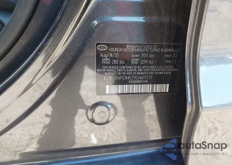 2020 Hyundai Elantra Value Edition z USA, uszkodzony, nr VIN 5NPD84LF9LH617339